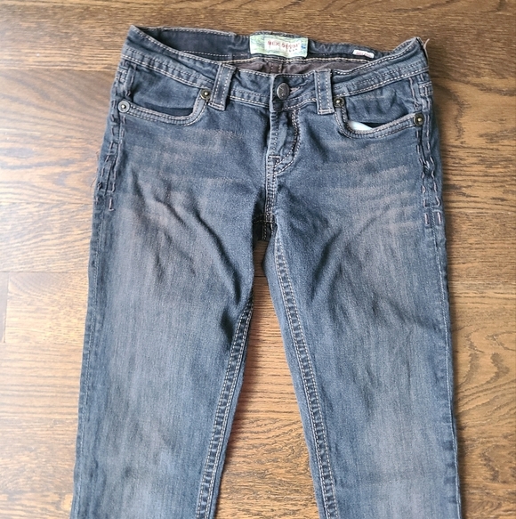 Mek Denim Belize Cigarette Women's Dark Blue Jeans Sz.28/34 - Picture 2 of 11